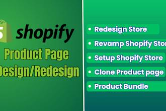 clone shopify store, update, revamp, duplicate, edit shopify product page