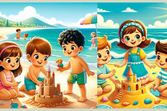do children book illustration, african american children book illustration
