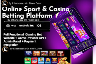 create bc bet game clone, crash game, slot, sport bet, crypto igaming website