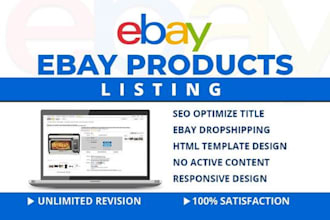 do listing on your ebay account