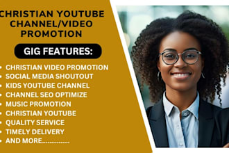 do youtube christian gospel video promotion