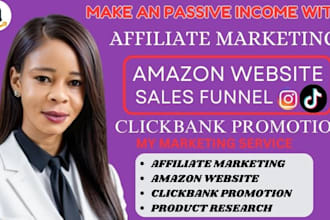 do affiliate marketing amazon website clickbank sales funnel to sales