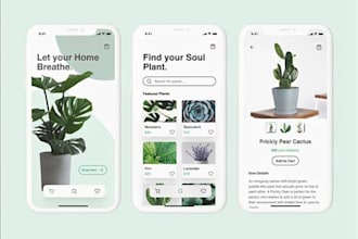 create plant ecommerce app, farm marketplace app, ecommerce app integrate