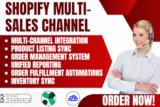 setup shopify multiple sales channel litcommerce mulwi cedcommerce walmart ebay