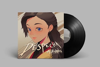 design custom album cover artwork, mixtape ep cover or single music cover art