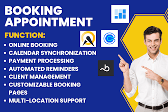 setup appointment booking calendly aquity timetap booksy setmore 10to8 vagaro
