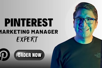 be your pinterest marketing manager pin seo optimization social media promotion