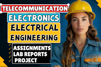 do electrical engineering assignments lab reports projects matlab ltspice orcad