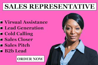 be a high ticket sales representative, b2b lead generation, online sales closer