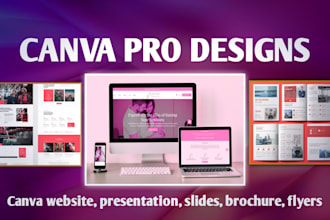 create canva website, landing page, canva presentation, templates, canva designs