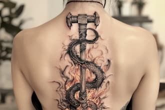 drawing your traditional or old school tattoo design