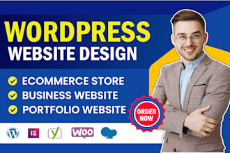 design, redesign or clone responsive wordpress website