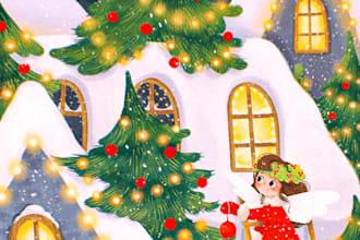 design christmas children book illustration coco wyo christian coloring books