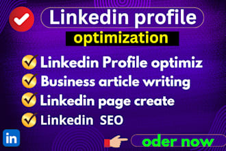 do create your professional linkedin profile