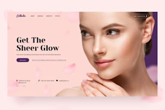 design luxury skincare shopify store beauty website cosmetics website