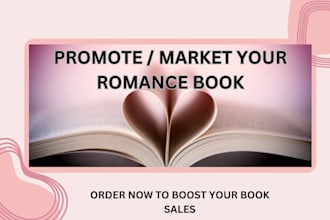 market , promote your romance book, romance story for sales