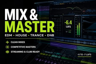 mix and master your edm track