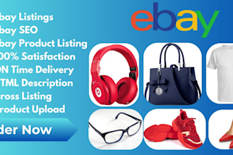 do ebay listing, ebay SEO listing, ebay product listing, ebay product upload