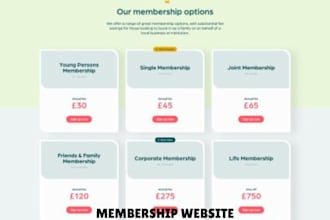 create 3d webflow membership website, memberstack, integrate chatbot livechat