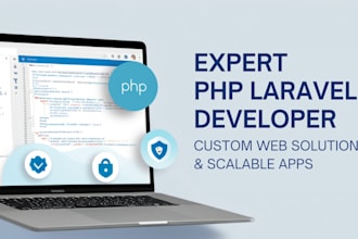 do expert PHP laravel development for your web project