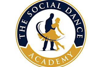 design a professional dancing school logo