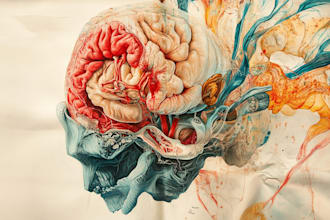 draw human anatomy, medical illustrations and diagrams
