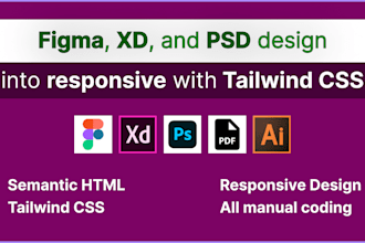 do figma to tailwind, figma to responsive using tailwind, js