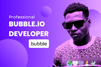 develop bubble io mvp saas app bubble marketplace ai api website bubble figma ui