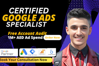 be your professional google ads manager PPC  leads and sales specialist