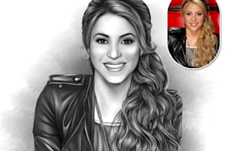 draw realistic pencil art, drawings, sketch, portraits