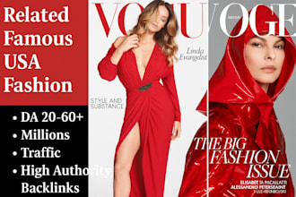 promote articles on related famous USA fashion