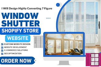 design window shutter shopify store window shutter website