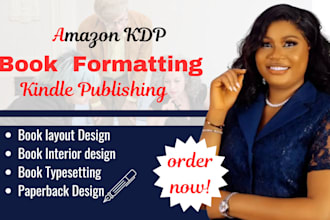 format kindle ebook, book typesetting and book interior layout design, paperback