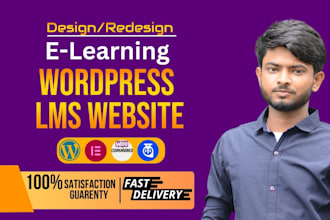 create best elearning course website use tutor lms pro