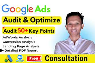 google ads audit optimization review ppc campaign manager, grant adwords expert