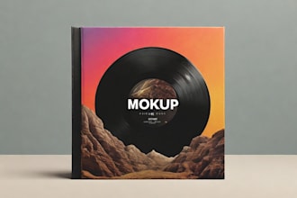 draw a unique album cover art