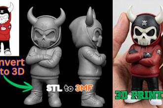 add color to 3d model convert stl to 3mf convert 2d to 3d split parts