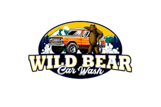 design unique car wash logo