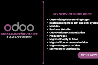 migrate shopify, magento, and woocommerce stores to odoo
