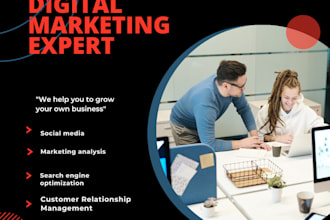 create digital marketing strategy, social media strategy, marketing plan