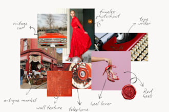 create fashion moodboards for your projects