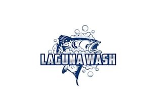 design awesome boat wash logo