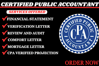audit financial statements, CPA comfort, verification letters, review financials
