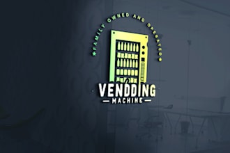 do vending machine logo design just 5 hours