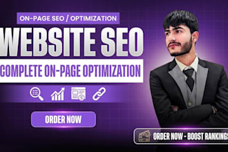 do entire on page SEO of wordpress website