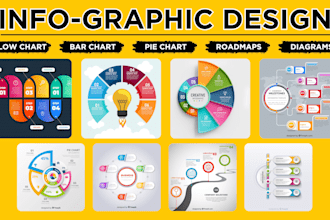design stunning and professional infographics for your business