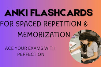make affordable custom anki flashcards for any subject