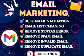 do bulk email validation, email list cleaning and verification shortest time