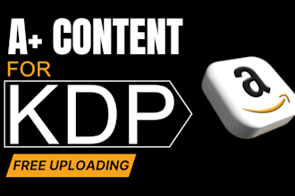 design kdp a plus content for your amazon kdp
