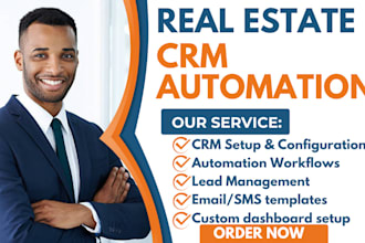 setup progreda resimpli insightly reipro rei reply real estate crm automation va